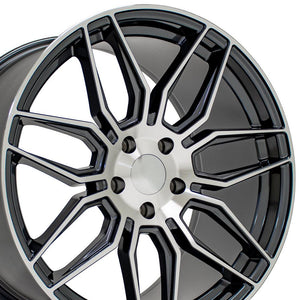 OE Wheels Replica CV03D Gunmetal Machined 20x11.0 +64 5x120mm 66.9mm