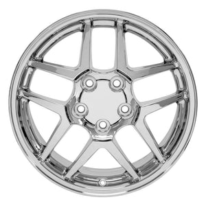 OE Wheels Replica CV04 Chrome 17x9.5 +54 5x120.65mm 70.3mm