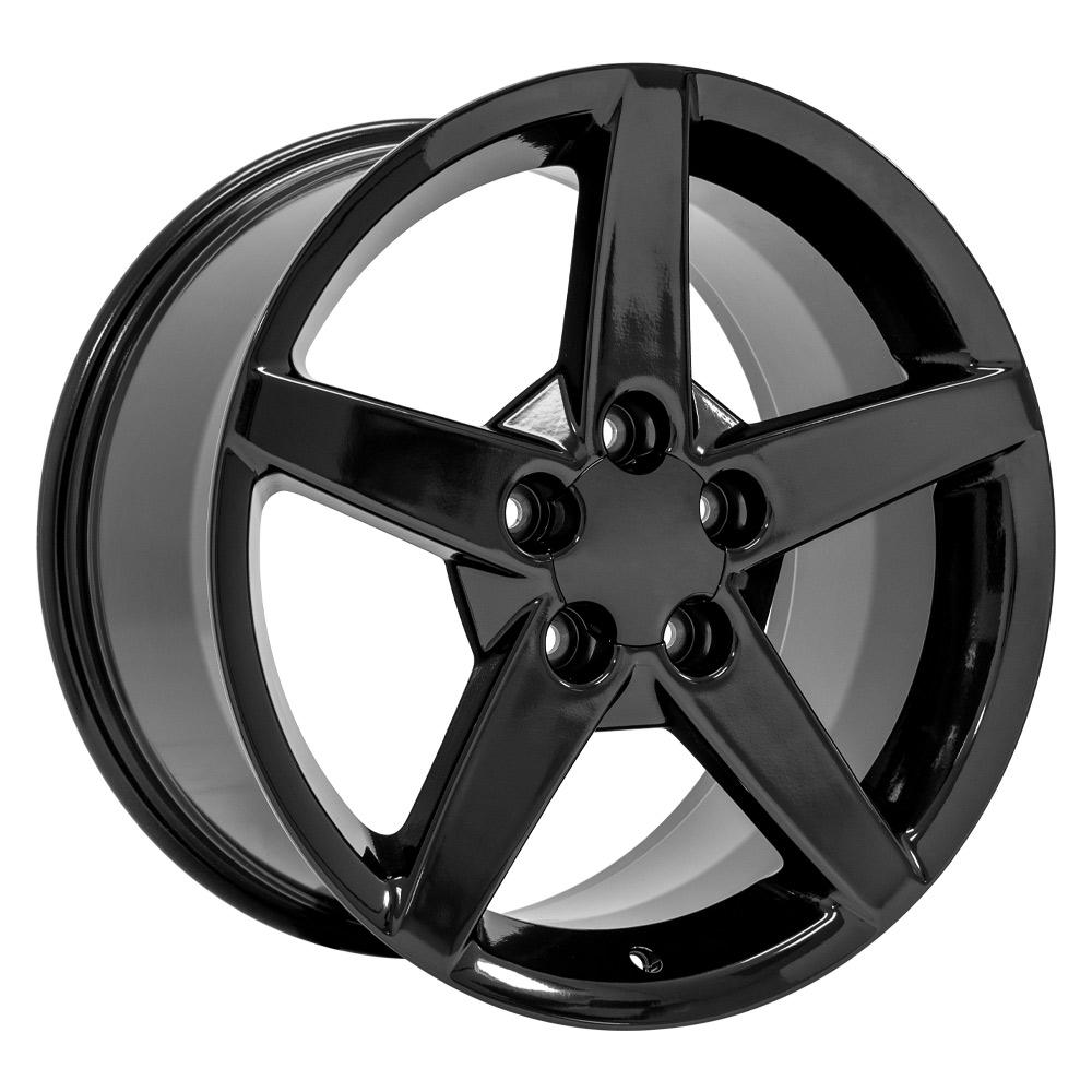 OE Wheels Replica CV06 Gloss Black 18x9.5 +58 5x120.65mm 70.3mm