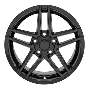 OE Wheels Replica CV07A Gloss Black 17x9.5 +54 5x120.65mm 70.3mm