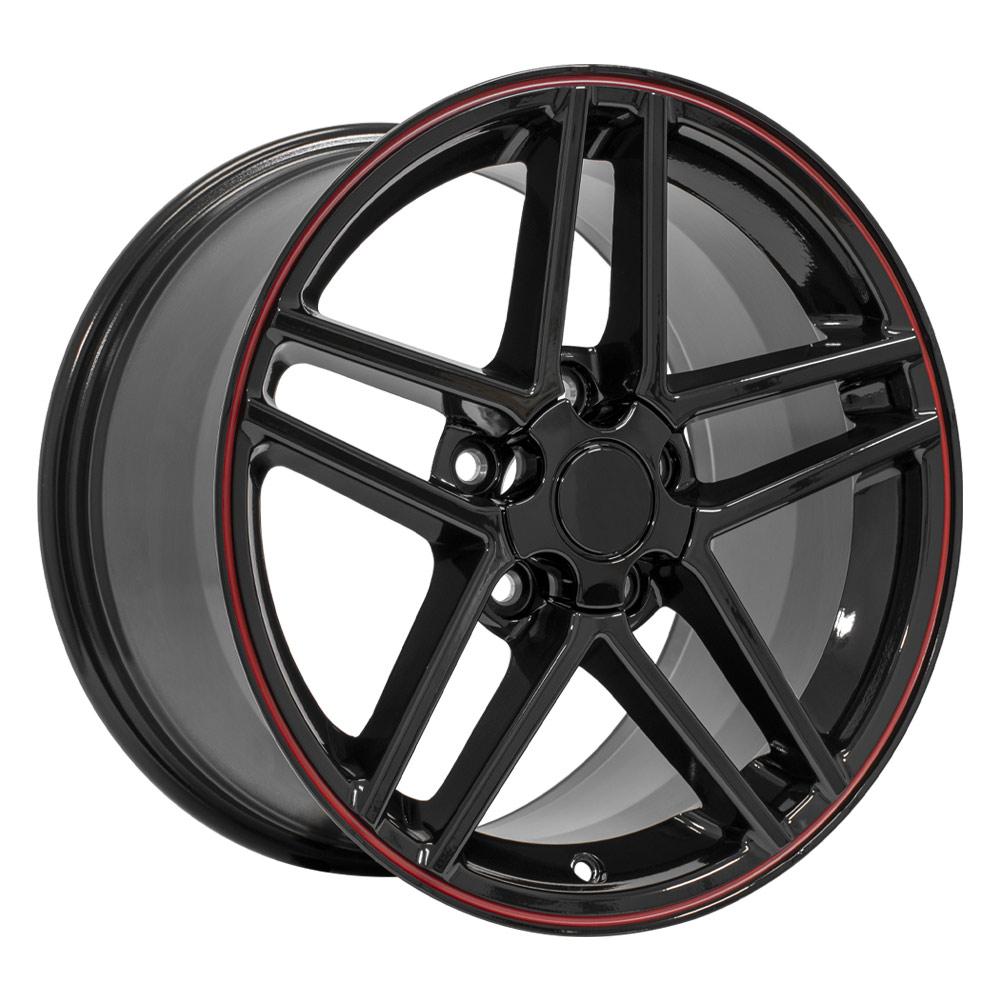 OE Wheels Replica CV07A Gloss Black 17x9.5 +54 5x120.65mm 70.3mm - Wheelwiz