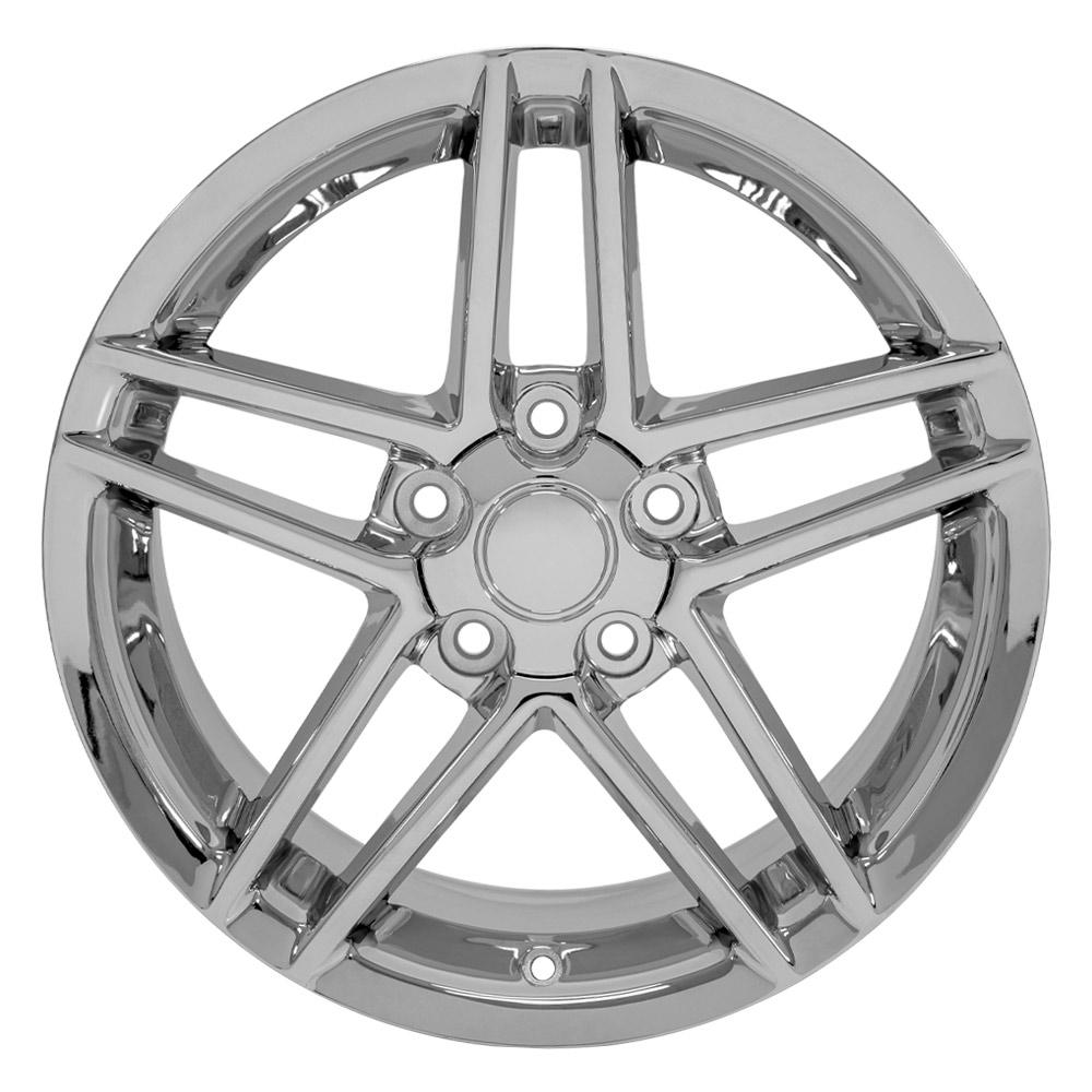 OE Wheels Replica CV07A Chrome 17x9.5 +54 5x120.65mm 70.3mm