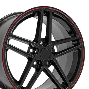 OE Wheels Replica CV07A Gloss Black 18x9.5 +56 5x120.65mm 70.3mm