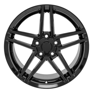 OE Wheels Replica CV07A Gloss Black 18x10.5 +56 5x120.65mm 70.3mm