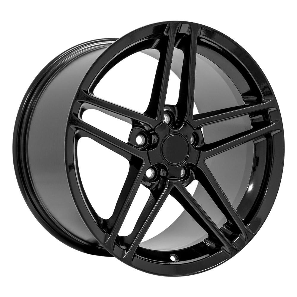 OE Wheels Replica CV07A Gloss Black 18x10.5 +56 5x120.65mm 70.3mm - Wheelwiz