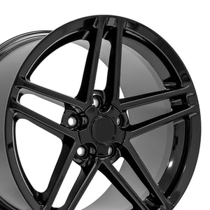 OE Wheels Replica CV07A Gloss Black 18x10.5 +56 5x120.65mm 70.3mm