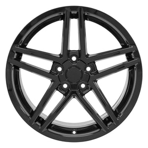 OE Wheels Replica CV07B Gloss Black 19x10.0 +65 5x120.65mm 70.3mm