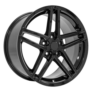 OE Wheels Replica CV07B Gloss Black 19x10.0 +65 5x120.65mm 70.3mm