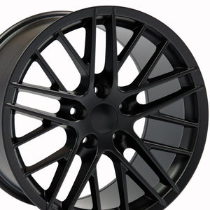 OE Wheels Replica CV08A Satin Black 17x9.5 +54 5x120.65mm 70.3mm