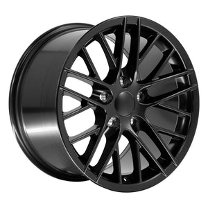 OE Wheels Replica CV08A Satin Black 18x10.5 +56 5x120.65mm 70.3mm