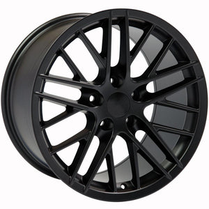 OE Wheels Replica CV08A Satin Black 17x9.5 +54 5x120.65mm 70.3mm