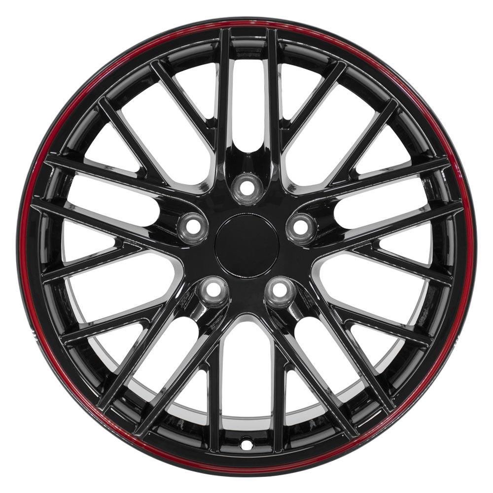 OE Wheels Replica CV08A Gloss Black 17x9.5 +54 5x120.65mm 70.3mm