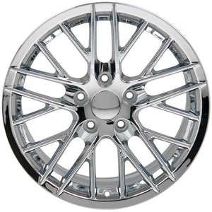 OE Wheels Replica CV08A Chrome 17x9.5 +54 5x120.65mm 70.3mm