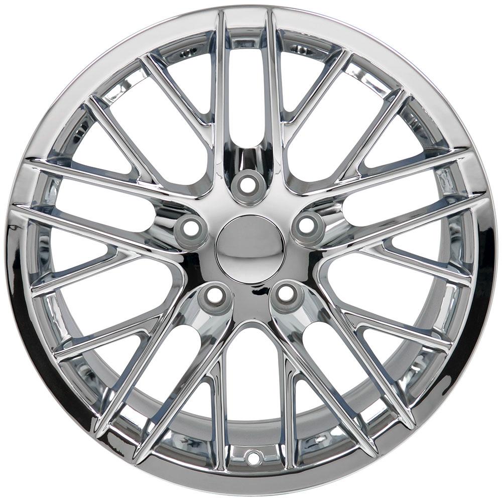 OE Wheels Replica CV08A Chrome 18x10.5 +56 5x120.65mm 70.3mm