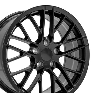 OE Wheels Replica CV08B Satin Black 18x8.5 +56 5x120.65mm 70.3mm