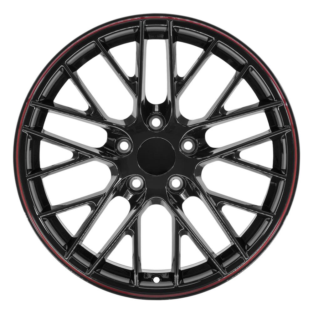 OE Wheels Replica CV08B Gloss Black 18x8.5 +56 5x120.65mm 70.3mm