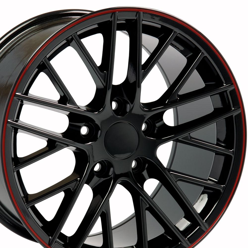 OE Wheels Replica CV08B Gloss Black 18x8.5 +56 5x120.65mm 70.3mm