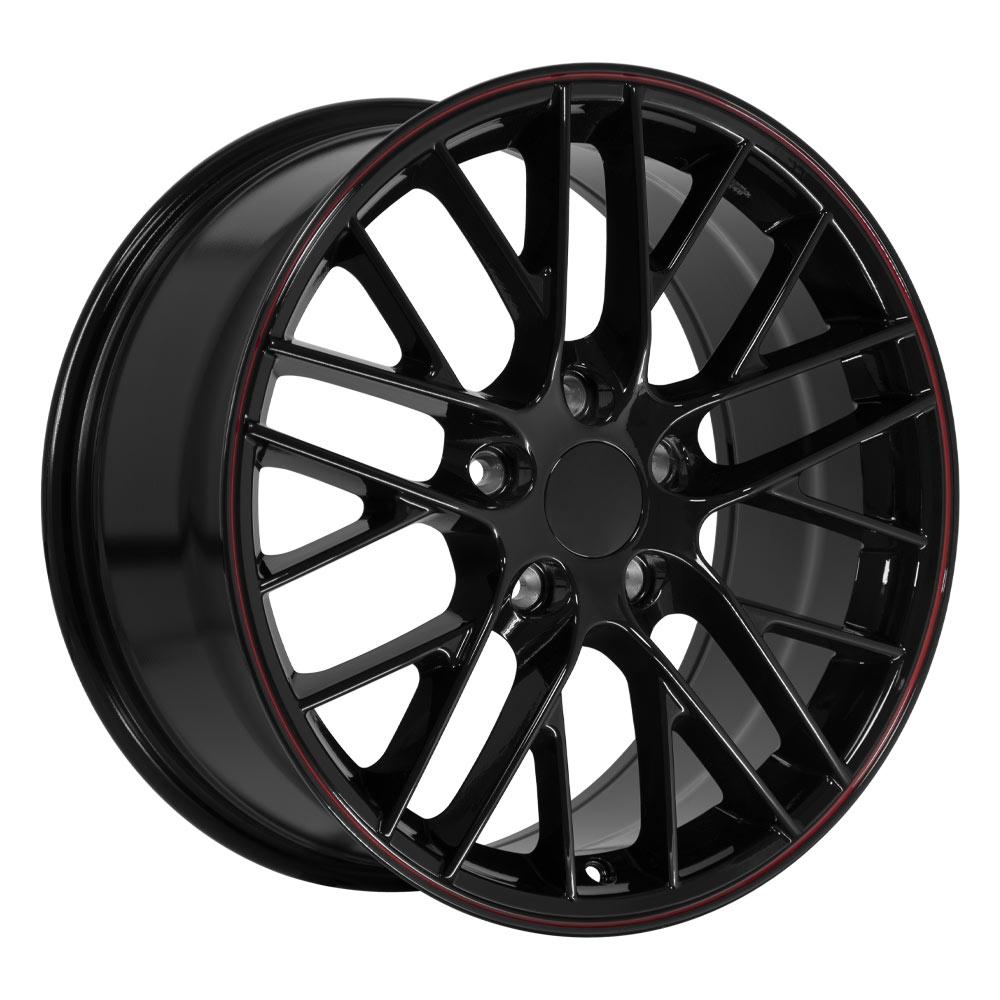 OE Wheels Replica CV08B Gloss Black 18x8.5 +56 5x120.65mm 70.3mm