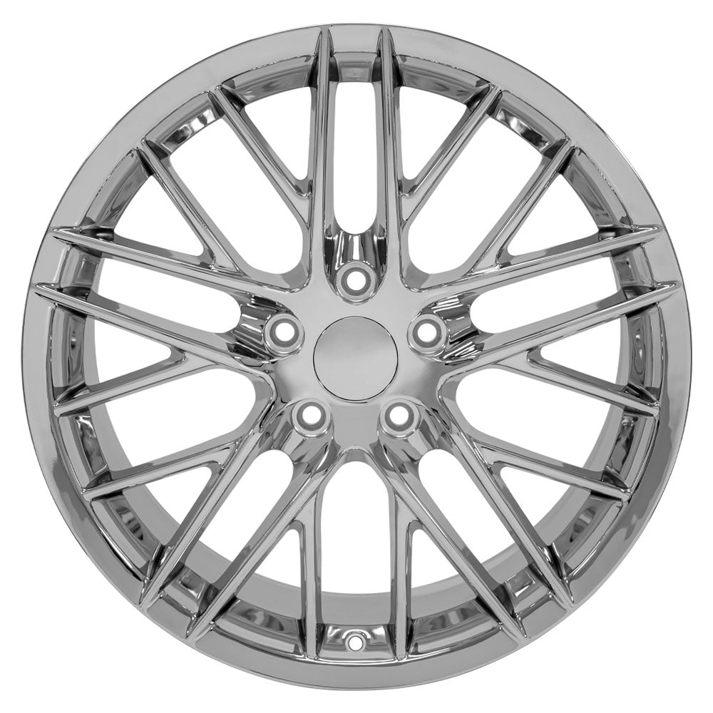 OE Wheels Replica CV08B Chrome 19x10.0 +79 5x120.65mm 70.3mm