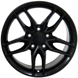 OE Wheels Replica CV27A Satin Black 17x9.5 +54 5x120.65mm 70.3mm