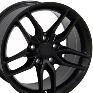 OE Wheels Replica CV27A Satin Black 17x9.5 +54 5x120.65mm 70.3mm