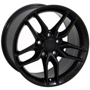 OE Wheels Replica CV27A Satin Black 17x9.5 +54 5x120.65mm 70.3mm