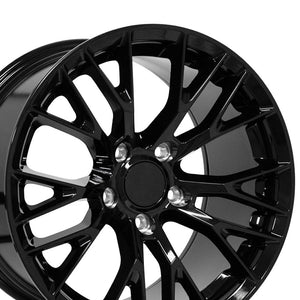 OE Wheels CV22 Gloss Black 17x9.5 +54 5x120.65|N/Amm 70.3mm - Wheelwiz