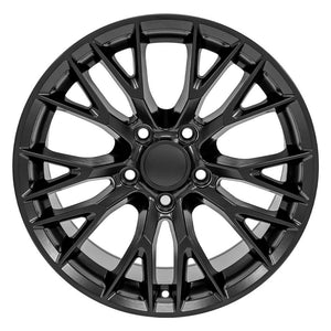 OE Wheels Replica CV22 Satin Black 17x9.5 +54 5x120.65mm 70.3mm