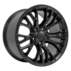 OE Wheels Replica CV22 Satin Black 17x9.5 +54 5x120.65mm 70.3mm