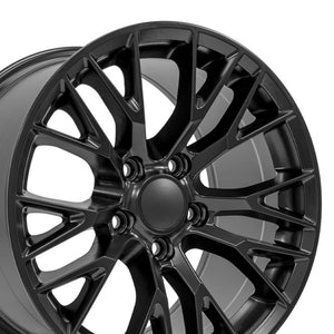 OE Wheels Replica CV22 Satin Black 17x9.5 +54 5x120.65mm 70.3mm