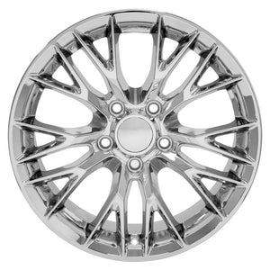 OE Wheels Replica CV22 Chrome 17x9.5 +54 5x120.65mm 70.3mm