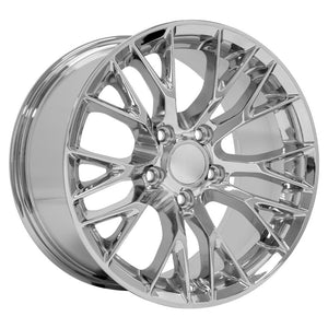 OE Wheels Replica CV22 Chrome 17x9.5 +54 5x120.65mm 70.3mm