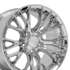 OE Wheels Replica CV22 Chrome 17x9.5 +54 5x120.65mm 70.3mm