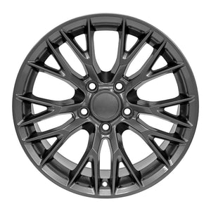 OE Wheels Replica CV22 Gunmetal 17x9.5 +54 5x120.65mm 70.3mm