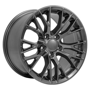 OE Wheels Replica CV22 Gunmetal 17x9.5 +54 5x120.65mm 70.3mm