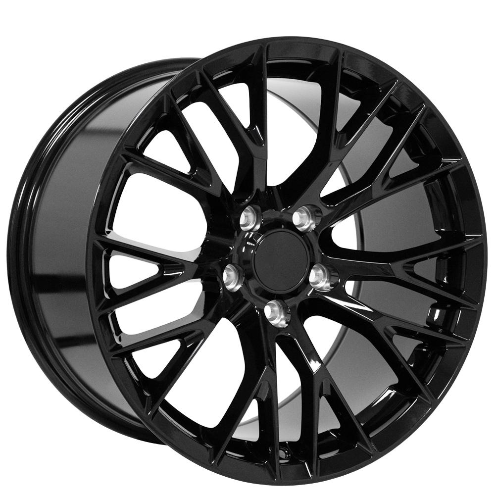 OE Wheels CV22 Gloss Black 18x10.5 +56 5x120.65|N/Amm 70.3mm - Wheelwiz