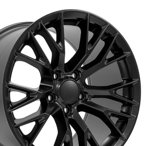 OE Wheels Replica CV22 Satin Black 18x10.5 +56 5x120.65mm 70.3mm