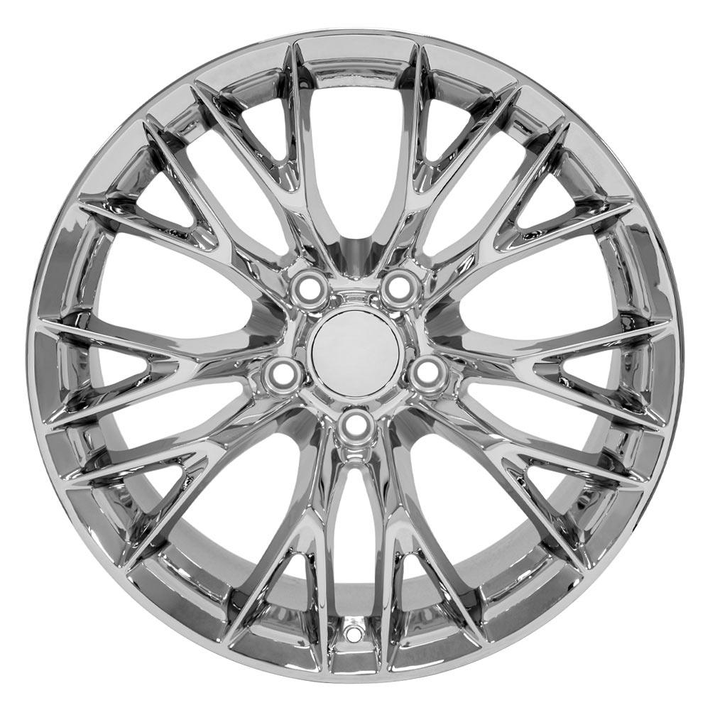 OE Wheels Replica CV22 Chrome 18x10.5 +56 5x120.65mm 70.3mm