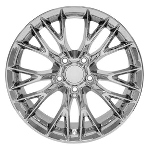 OE Wheels Replica CV22 Chrome 18x10.5 +56 5x120.65mm 70.3mm