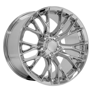 OE Wheels Replica CV22 Chrome 18x10.5 +56 5x120.65mm 70.3mm