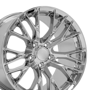 OE Wheels Replica CV22 Chrome 18x10.5 +56 5x120.65mm 70.3mm