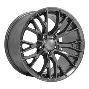 OE Wheels Replica CV22 Gunmetal 18x10.5 +56 5x120.65mm 70.3mm