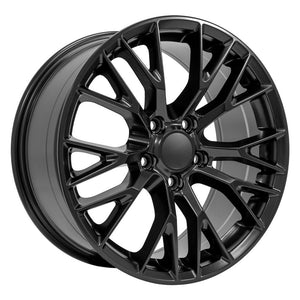 OE Wheels Replica CV22 Satin Black 18x8.5 +56 5x120.65mm 70.3mm