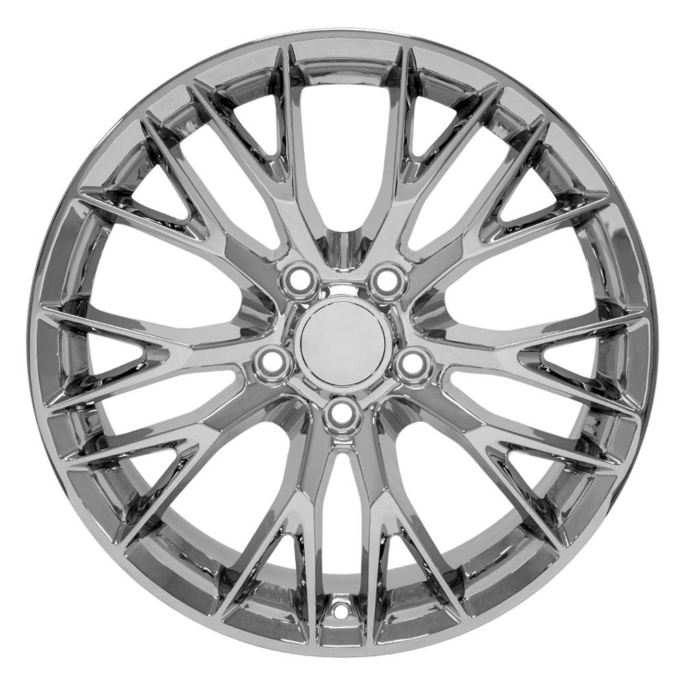 OE Wheels Replica CV22 Chrome 18x8.5 +56 5x120.65mm 70.3mm