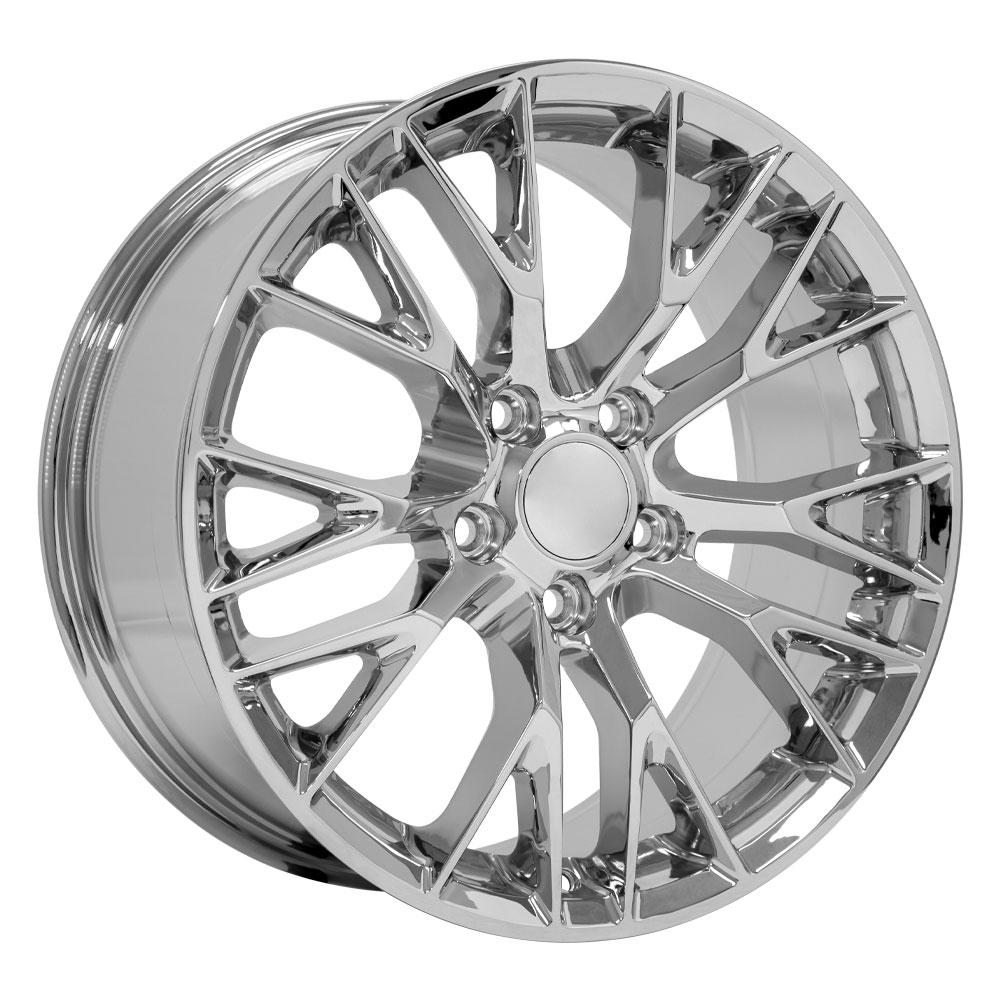OE Wheels Replica CV22 Chrome 18x8.5 +56 5x120.65mm 70.3mm