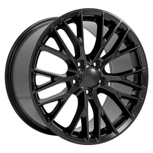 OE Wheels Replica CV22 Satin Black 19x10.0 +79 5x120.65mm 70.3mm