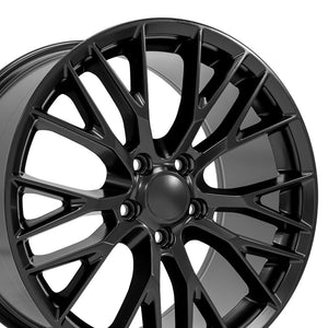 OE Wheels Replica CV22 Satin Black 19x10.0 +79 5x120.65mm 70.3mm