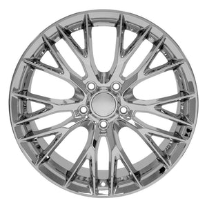 OE Wheels Replica CV22 Chrome 19x10.0 +79 5x120.65mm 70.3mm