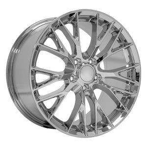 OE Wheels Replica CV22 Chrome 19x10.0 +79 5x120.65mm 70.3mm