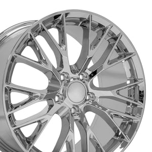 OE Wheels Replica CV22 Chrome 19x10.0 +79 5x120.65mm 70.3mm